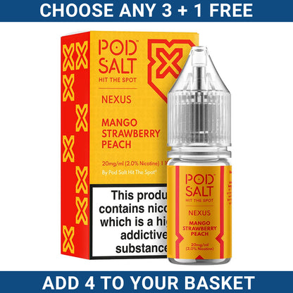 Pod Salt NEXUS 10ml Nicotine Salts