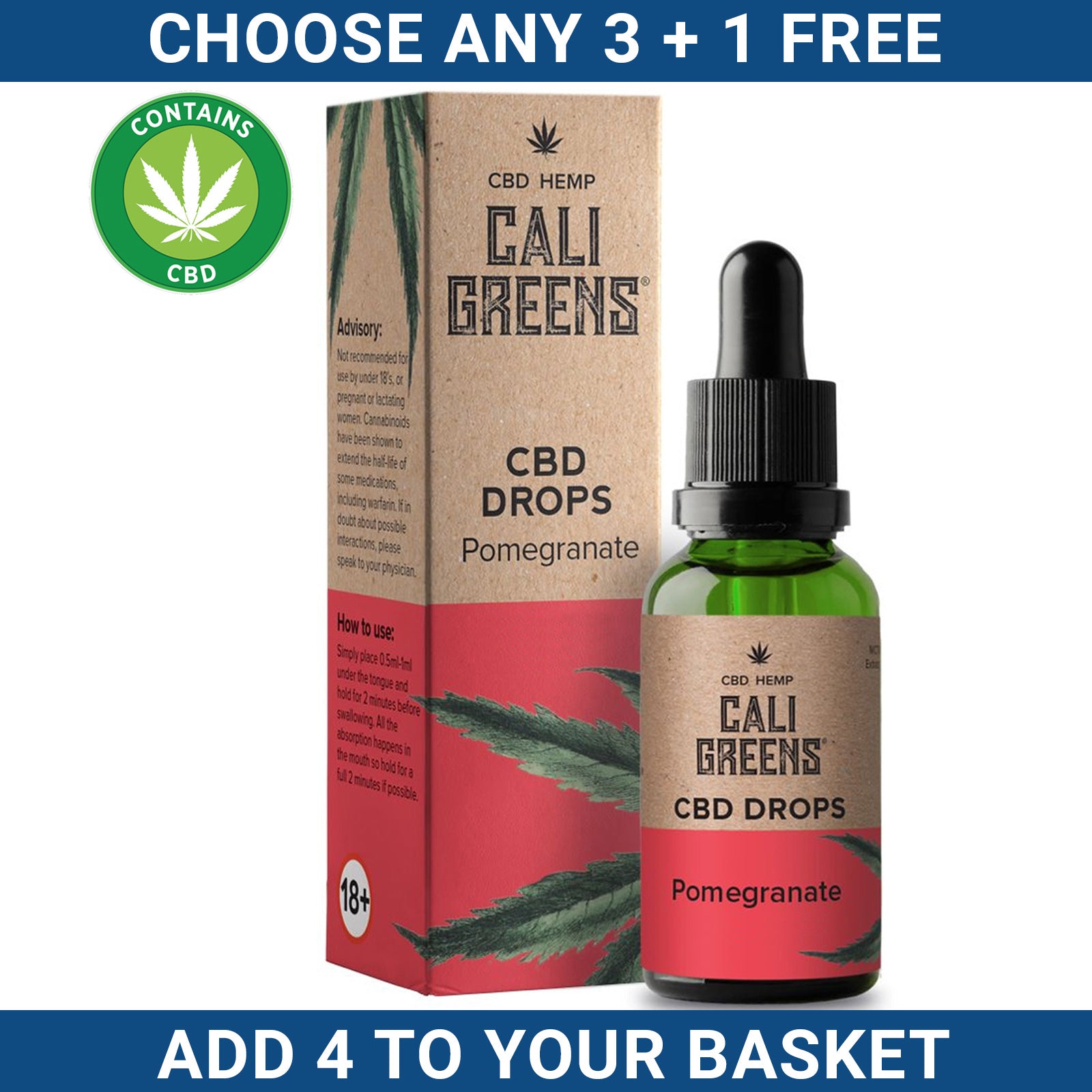 Cali Greens CBD Oral Drops